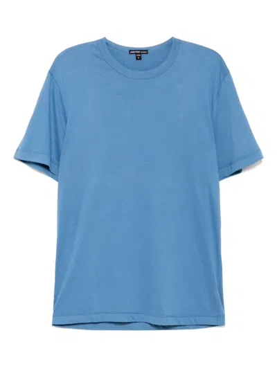 James Perse Brushed Lotus T-shirt In Blue