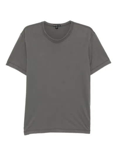 James Perse Brushed Lotus T-shirt In Gray