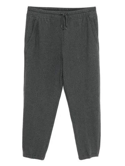 James Perse Brushed Track Pants In Gray
