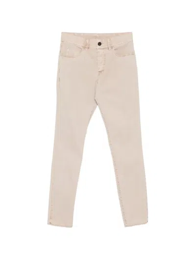 James Perse Brushed Twill Five-pocket Trousers In Neutral
