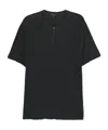 James Perse Short-sleeved T-shirt In Black