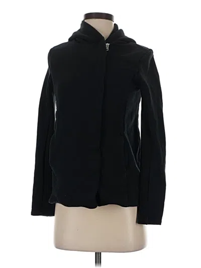 Pre-owned James Perse Cardigan Sweater In Black