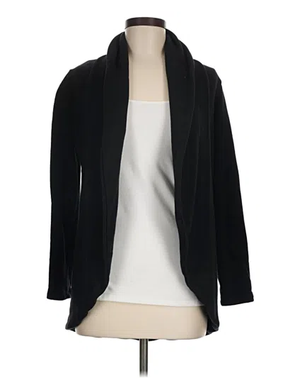 Pre-owned James Perse Cardigan Sweater In Black