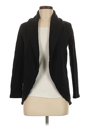Pre-owned James Perse Cardigan Sweater In Black