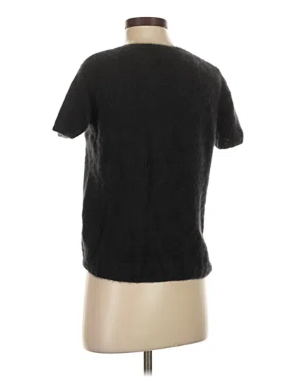 Pre-owned James Perse Cardigan Sweater In Black