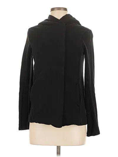 Pre-owned James Perse Cardigan Sweater In Black