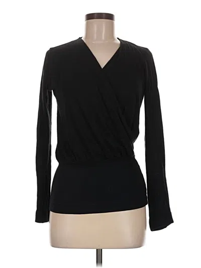 Pre-owned James Perse Cardigan Sweater In Black