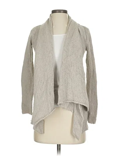 Pre-owned James Perse Cardigan Sweater In Gray