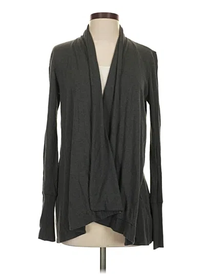 Pre-owned James Perse Cardigan Sweater In Gray