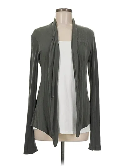 Pre-owned James Perse Cardigan Sweater In Gray