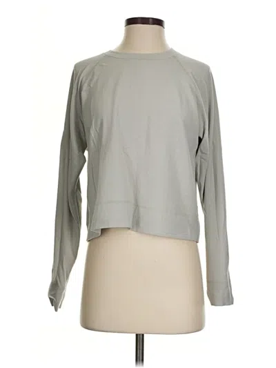 Pre-owned James Perse Cardigan Sweater In Gray