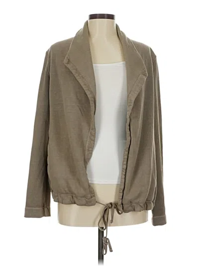 Pre-owned James Perse Cardigan Sweater In Tan
