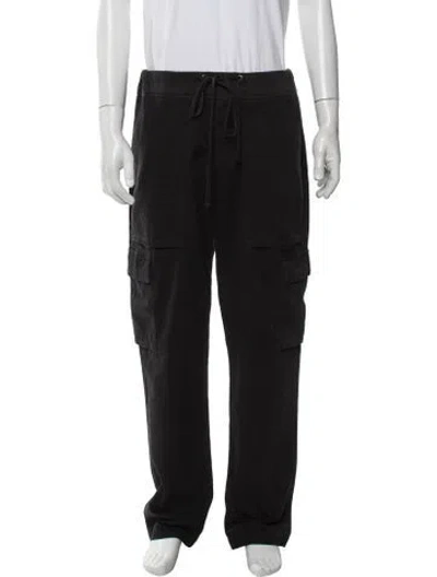 Pre-owned James Perse Cargo Pants In Black
