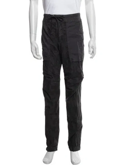 Pre-owned James Perse Cargo Pants In Gray