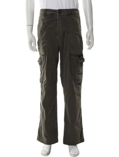 Pre-owned James Perse Cargo Pants In Green