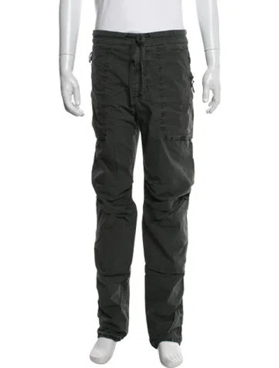 Pre-owned James Perse Cargo Pants In Green