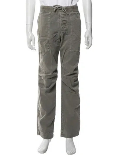 Pre-owned James Perse Cargo Pants In Green