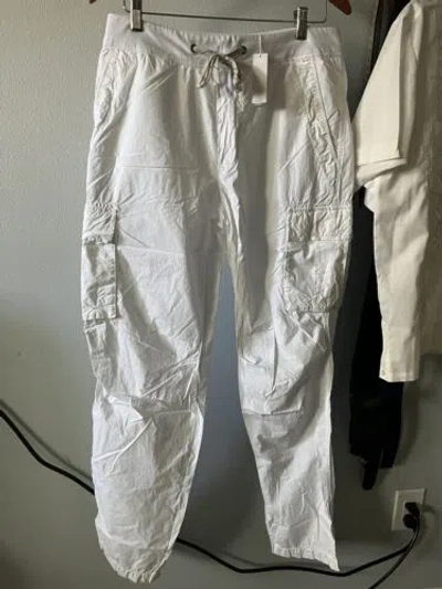 Pre-owned James Perse Cargo Pants Mpr1098z In White