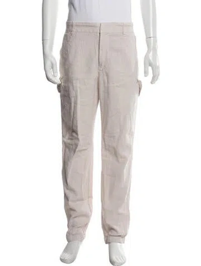Pre-owned James Perse Cargo Pants In Neutral