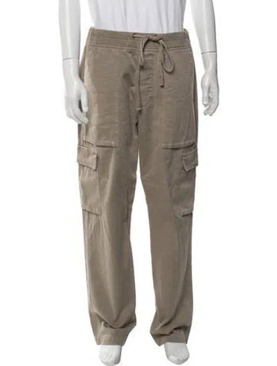 Pre-owned James Perse Cargo Pants In Neutral