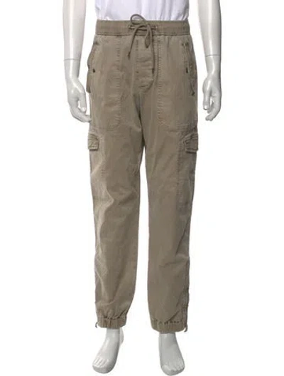 Pre-owned James Perse Cargo Pants In Neutral