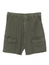 James Perse Cargo Shorts In Green