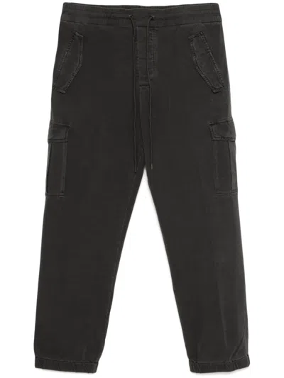 James Perse Cargo Straight-leg Trousers In Grey