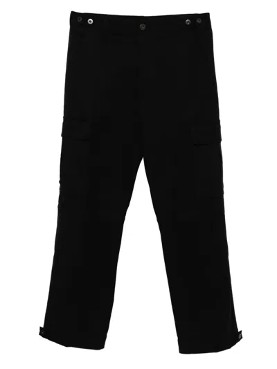 James Perse Cargo Trousers In Black
