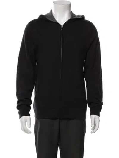 Pre-owned James Perse Cashmere Bomber Jacket In Gray