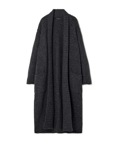 James Perse Cashmere Cardigan In Black