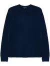 James Perse Cashmere Crew-neck Jumper In Blue