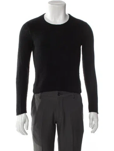Pre-owned James Perse Cashmere Crew Neck Pullover In Gray