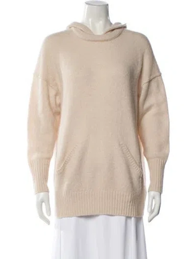 Pre-owned James Perse Cashmere Crew Neck Sweater In Neutral