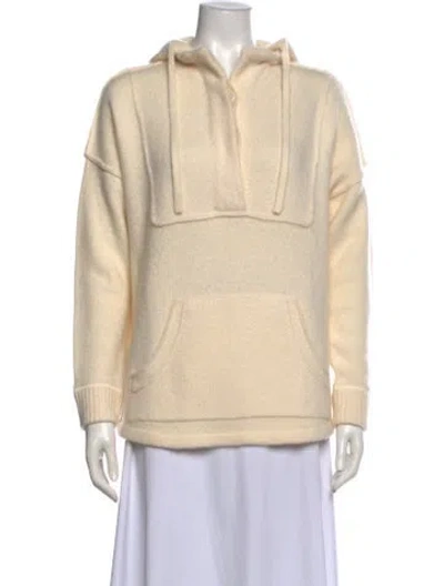 Pre-owned James Perse Cashmere Crew Neck Sweater In Neutral
