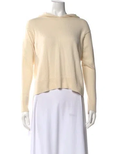 Pre-owned James Perse Cashmere Crew Neck Sweater In Neutral