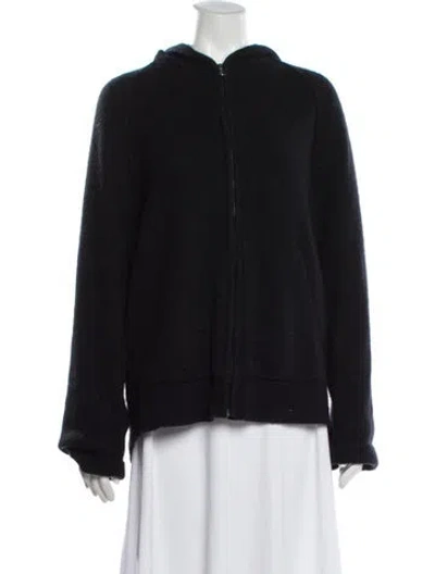 Pre-owned James Perse Cashmere Jacket In Black