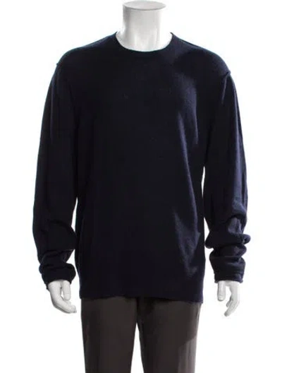 Pre-owned James Perse Cashmere Jacket In Blue