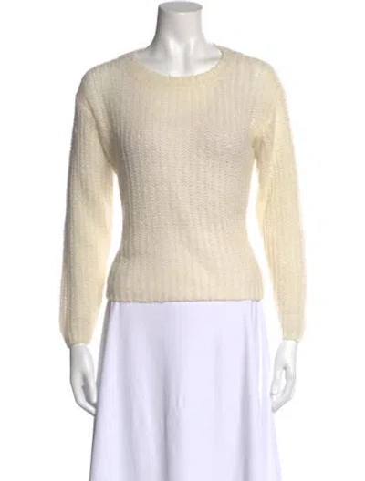 Pre-owned James Perse Cashmere Midi Length Dress In Neutral