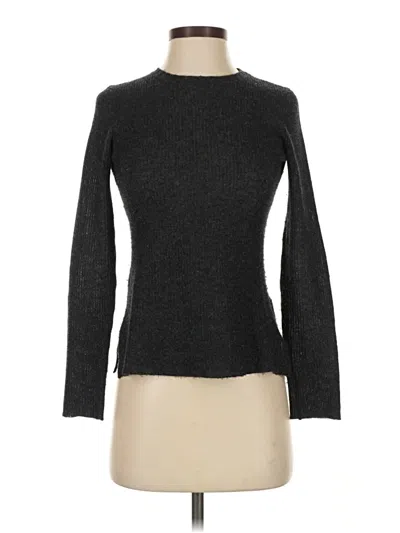 Pre-owned James Perse Cashmere Pullover Sweater In Gray