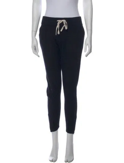 Pre-owned James Perse Cashmere Skinny Leg Pants In Black