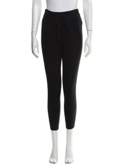 Pre-owned James Perse Cashmere Sweatpants In Black