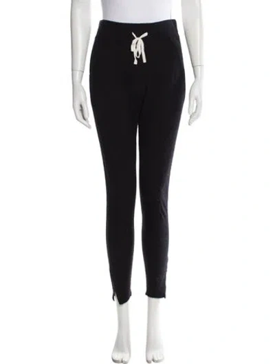 Pre-owned James Perse Cashmere Sweatpants In Black