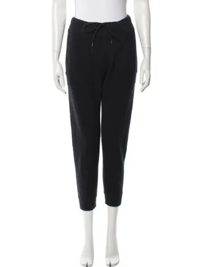 Pre-owned James Perse Cashmere Sweatpants In Black