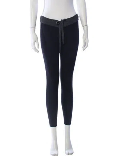 Pre-owned James Perse Cashmere Sweatpants In Blue