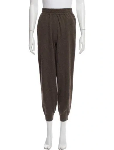 Pre-owned James Perse Cashmere Sweatpants In Brown