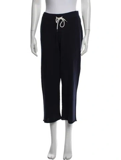 Pre-owned James Perse Cashmere Sweatpants W/ Tags In Blue