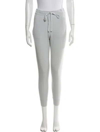 Pre-owned James Perse Cashmere Sweatpants W/ Tags In Silver