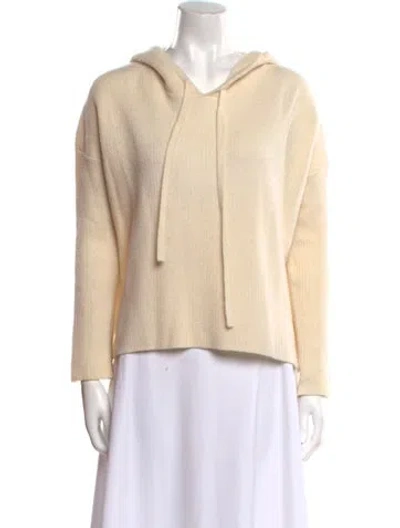 Pre-owned James Perse Cashmere V-neck Sweater In Blue