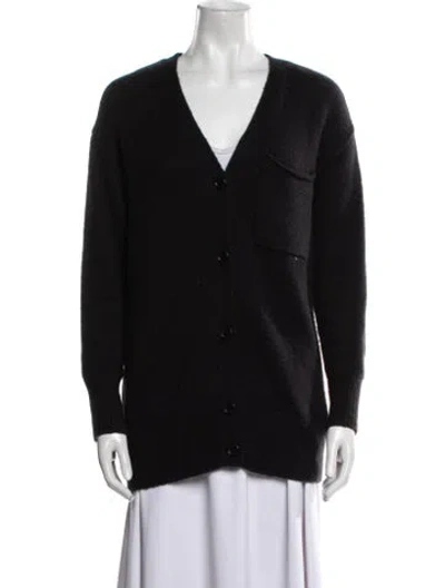 Pre-owned James Perse Cashmere V-neck Sweater In Multi