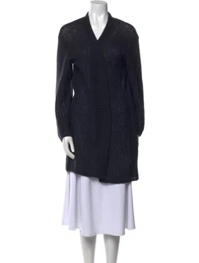 Pre-owned James Perse Cashmere V-neck Sweater In Multi